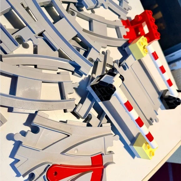 Retired LEGO Duplo Train Track Set - Picture 2 of 4